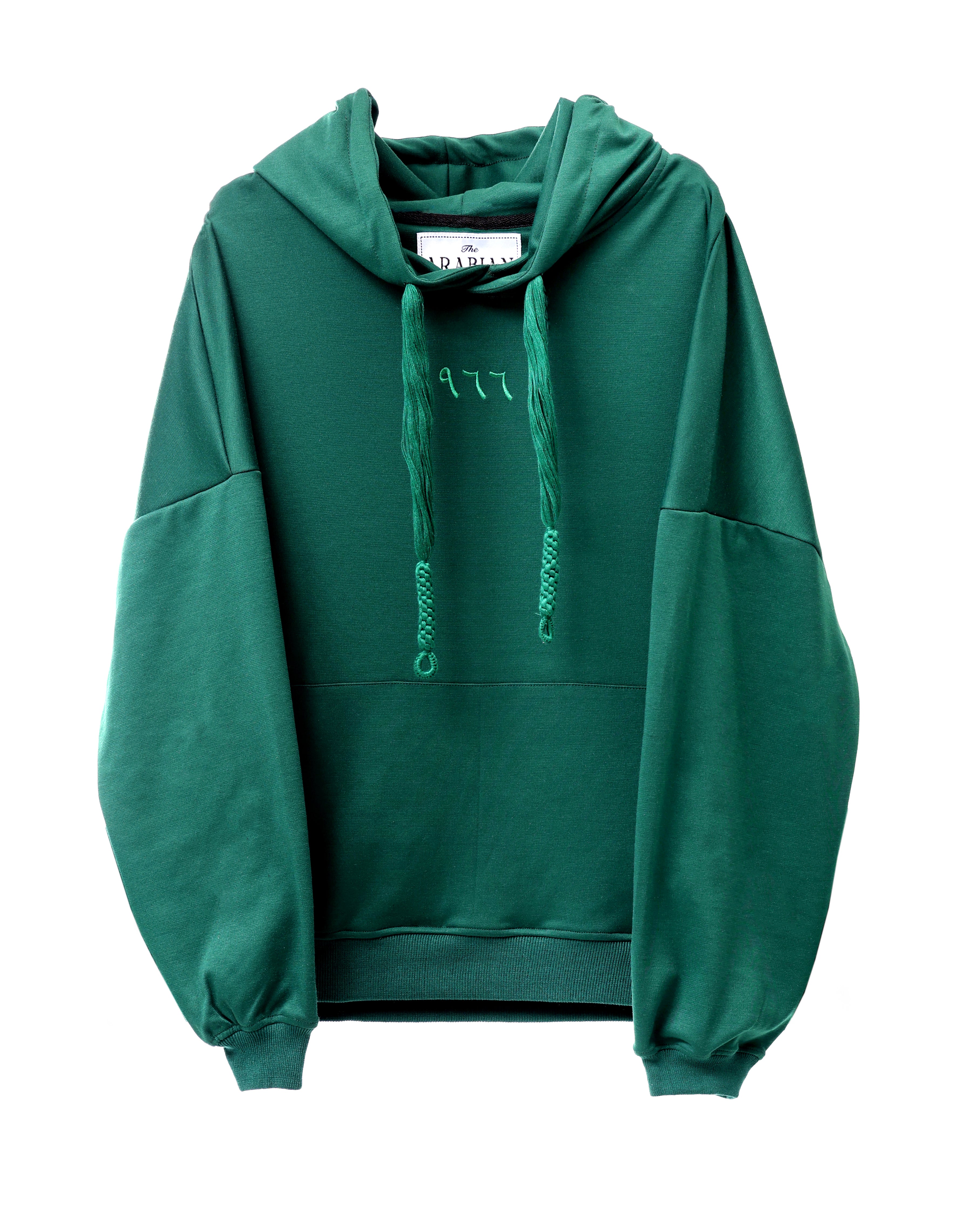966 Hoodie - Royal Green