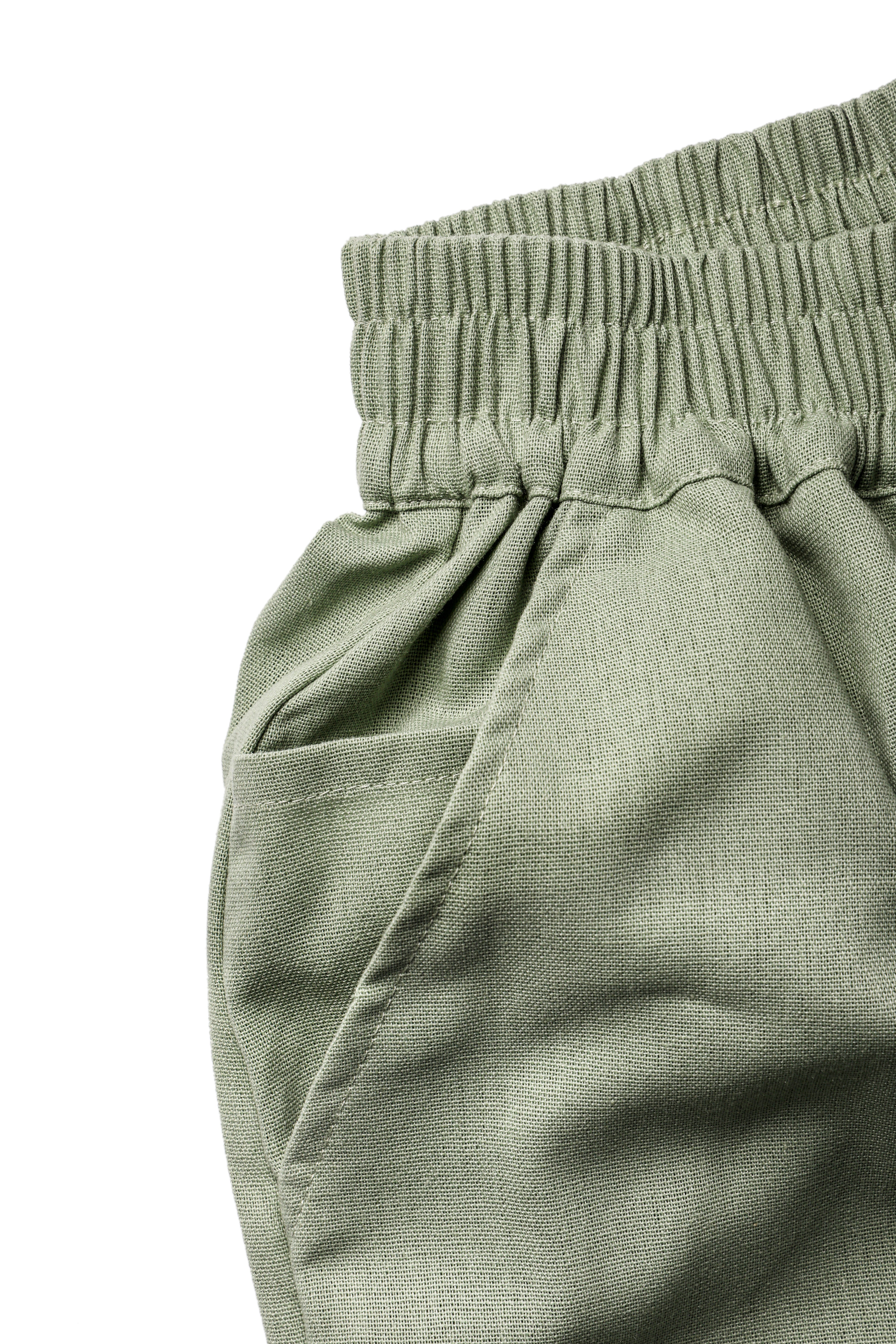 Linen Pants - Matcha